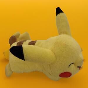Pikachu Pokemon Banpresto Tony  5" laying plush toy doll